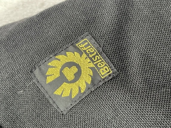 1990s BELSTAFF JACKET WORKWEAR ΜΑΥΡΟ ΑΝΤΡΙΚΟ PRE OWNED XL