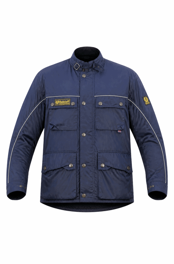 BELSTAFF GIACCA WORKWEAR BLU NAVY UOMO PRE OWNED S