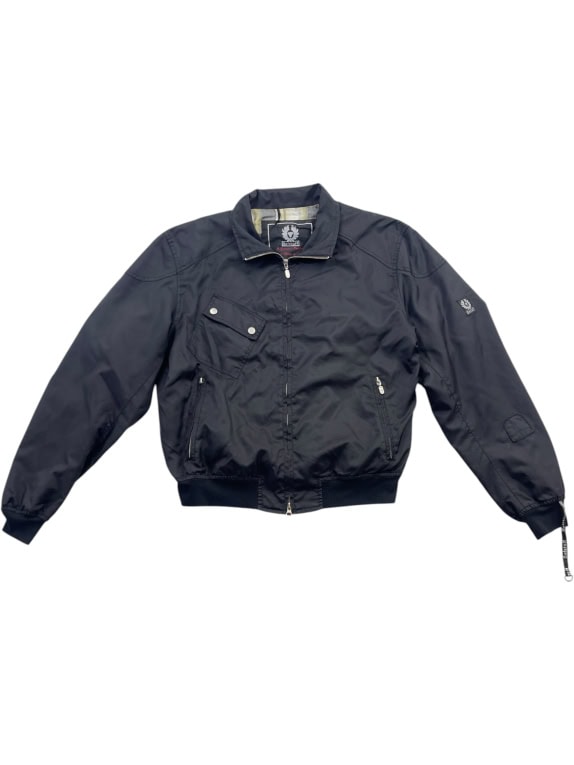 Belstaff Μαύρο Bomber Jacket Gold Label