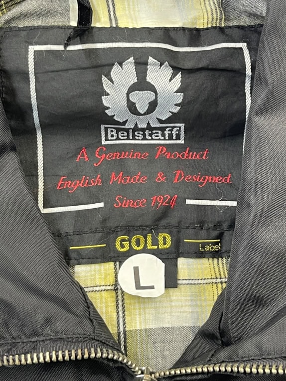 Belstaff Μαύρο Bomber Jacket Gold Label