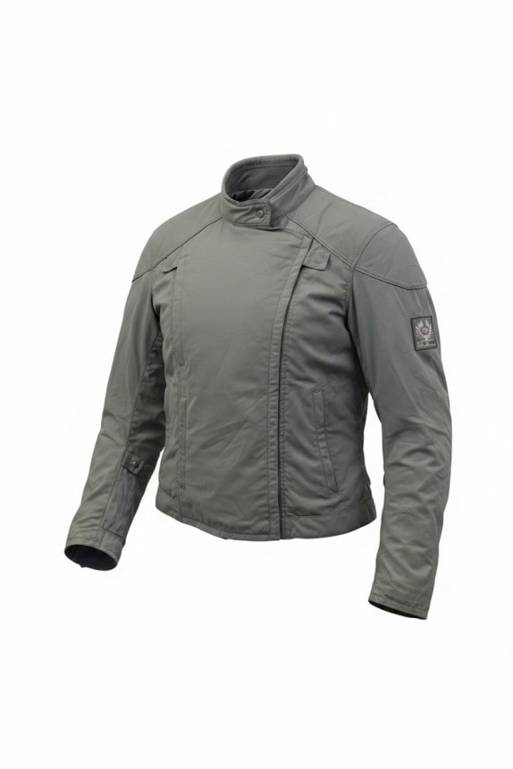 BELSTAFF ΜΠΟΥΦΑΝ BIKER STONE GREY ΓΥΝΑΙΚΕΙΟ PRE OWNED