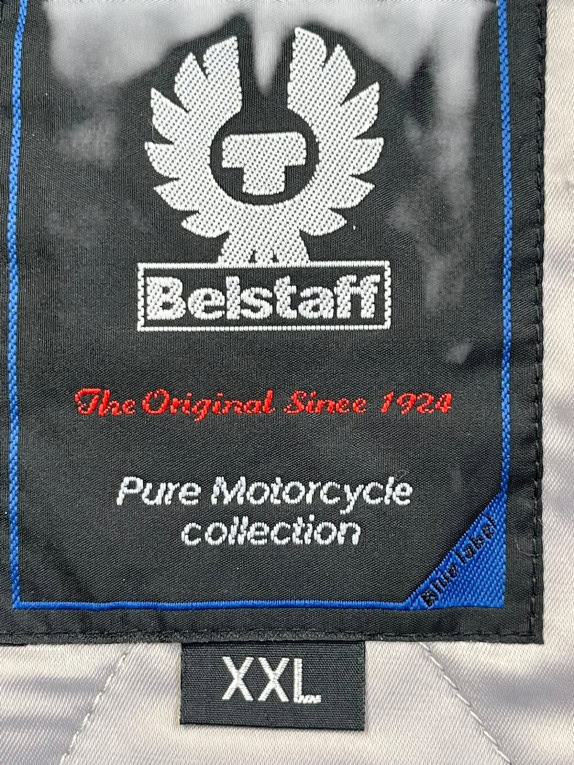 BELSTAFF JACKET BIKER STONE GREY WOMEN PRE OWNED