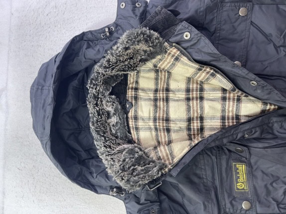 1990s BELSTAFF COVER JACKET BLUE WOMEN PRE OWNED L