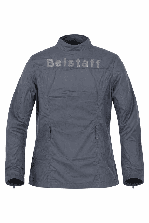 1990s BELSTAFF ΜΠΟΥΦΑΝ ΜΕ ΤΣΕΠΕΣ ΜΠΛΕ ΑΝΤΡΙΚΟ PRE OWNED XS