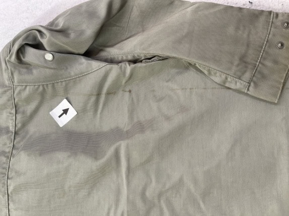 90s BELSTAFF ΜΠΟΥΦΑΝ WORKWEAR ΧΑΚΙ ΑΝΤΡΙΚΟ PRE OWNED L