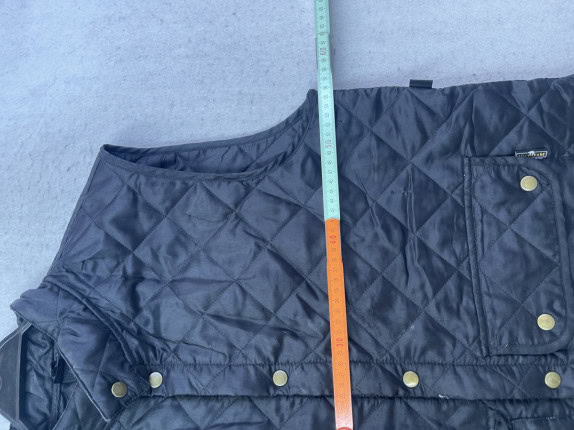 1990s BELSTAFF ΠΑΝΩΦΟΡΙ ΑΜΑΝΙΚΟ QUILTED ΜΑΥΡΟ ΑΝΤΡΙΚΟ PRE OWNED M