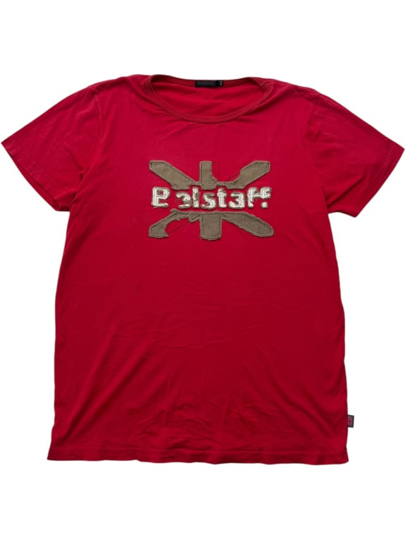 Belstaff Vintage T-Shirt Big Logo Red Men’s XXL