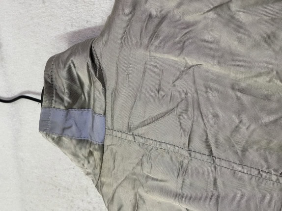 1990s BELSTAFF TRACK JACKET MINIMAL OLIVE UOMO PRE OWNED XS