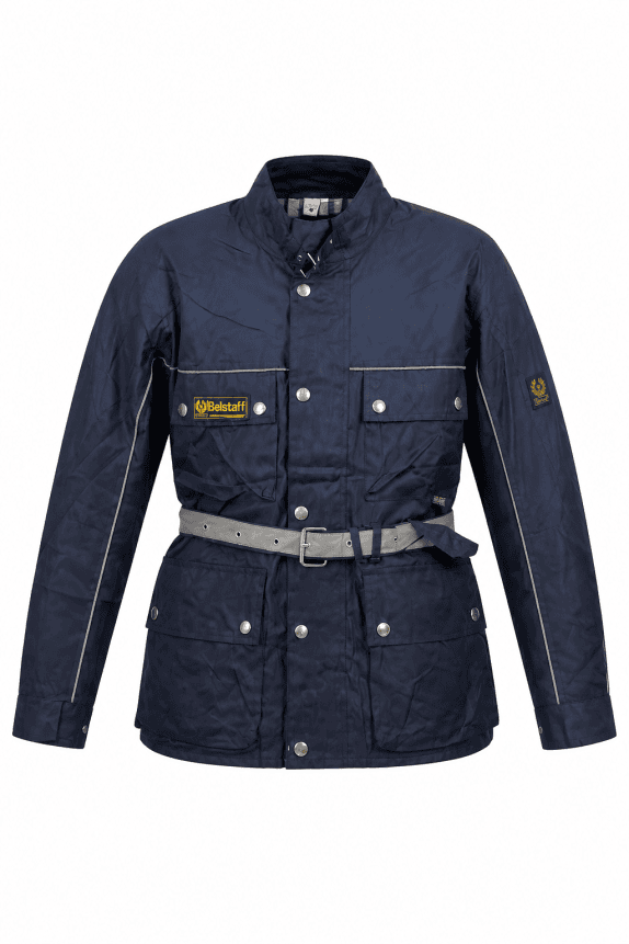 BELSTAFF GIACCA SPORTIVA NAVY UOMO PRE OWNED M