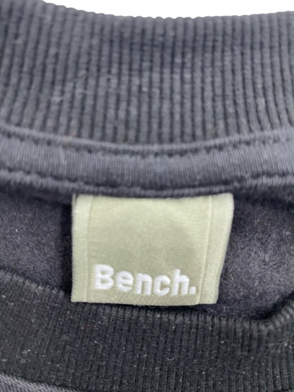 Bench Φούτερ Casual Logo Μαύρο Ανδρικό L