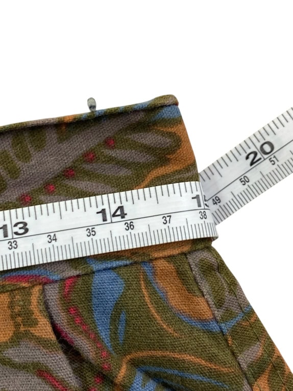 BENETTON ΦΟΥΣΤΑ 90s FLORAL ΠΟΛΥΧΡΩΜΗ ΓΥΝΑΙΚΕΙΑ S