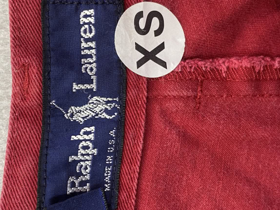 BENETTON ΒΕΡΜΟΥΔΑ CLASSIC ΚΟΚΚΙΝΟ ΓΥΝΑΙΚΕΙΟ PRE OWNED XS