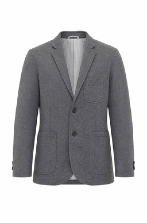 90S VINTAGE  BLAZER CLASSICO GRIGIO UOMO PRE OWNED M