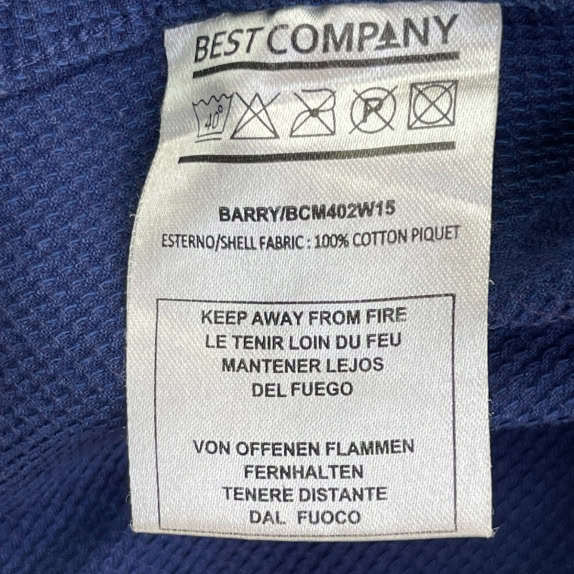 BEST COMPANY ΠΟΥΚΑΜΙΣΟ MINIMAL ΜΠΛΕ ΑΝΤΡΙΚΟ PRE OWNED