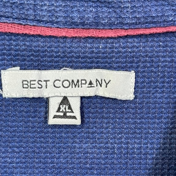 BEST COMPANY ΠΟΥΚΑΜΙΣΟ MINIMAL ΜΠΛΕ ΑΝΤΡΙΚΟ PRE OWNED