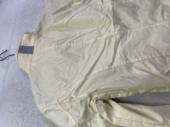 1990s BELSTAFF FOUR TRACK JACKET MINIMAL CREAM WOMEN PRE OWNED XS