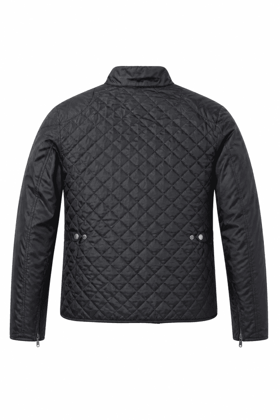 2010 BESTARD CAPPOTTO QUILTED NERO UOMO PRE OWNED M