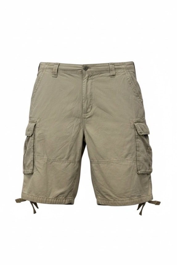 BEVERLY HILLS POLO CLUB CARGO SHORTS UTILITY BEIGE ΑΝΤΡΙΚΟ PRE OWNED L
