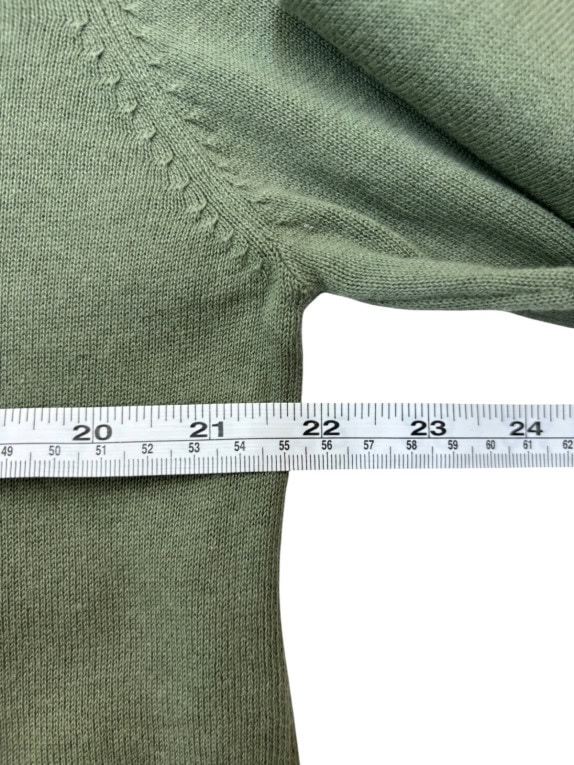 BEVERLY HILLS POLO CLUB ΠΛΕΚΤΟ ΠΟΥΛΟΒΕΡ V NECK ΚΑΘΑΡΟ ΛΑΔΙ ΑΝΤΡΙΚΟ PRE OWNED L