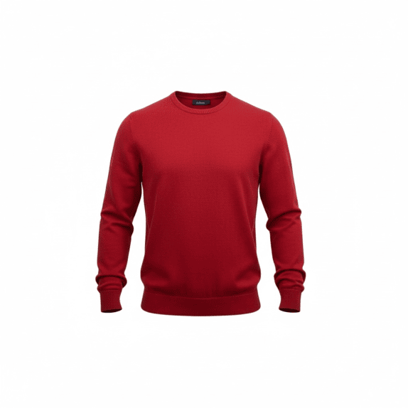 BEVERLY HILLS POLO CLUB Knit Sweater Vintage Logo Red Men’s M