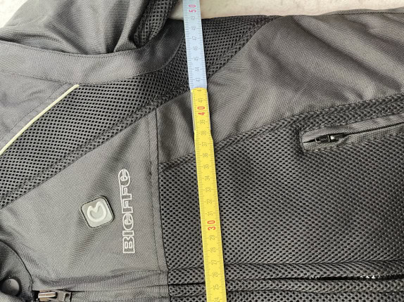 Y2K BIEFFE GIACCA MESH SPORTY NERO UOMO PRE OWNED M