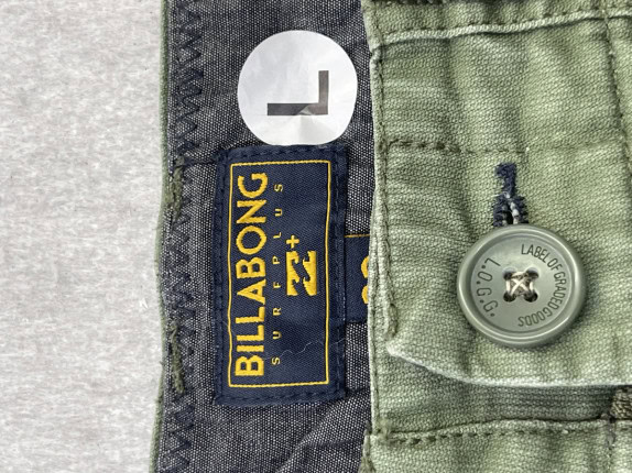 BILLABONG CARGO BERMUDA ΜΠΟΥΧΑΡΙ ΠΡΑΣΙΝΟ ΑΝΤΡΙΚΟ PRE OWNED L