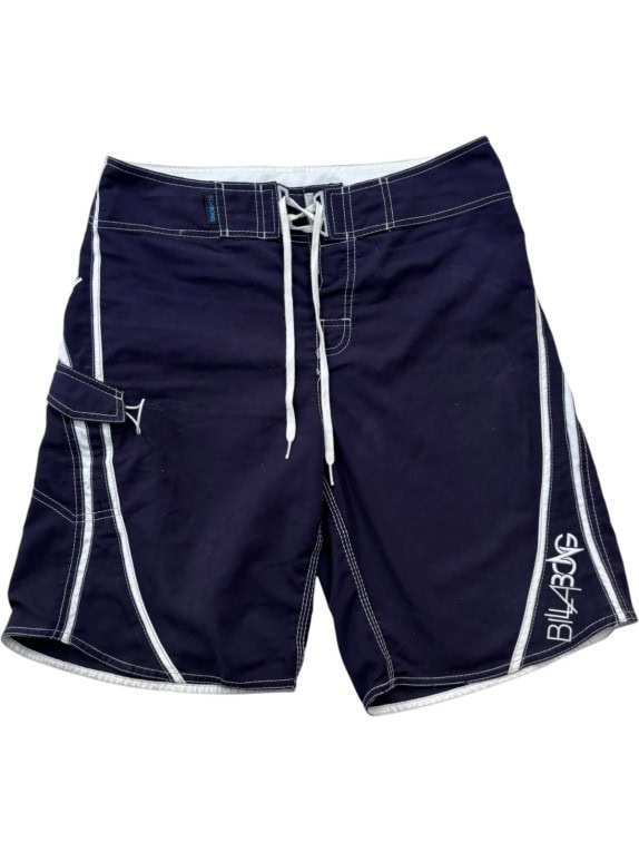 BILLABONG BOARD SHORTS SPORTSWEAR NAVY MEN PRE OWNED L
