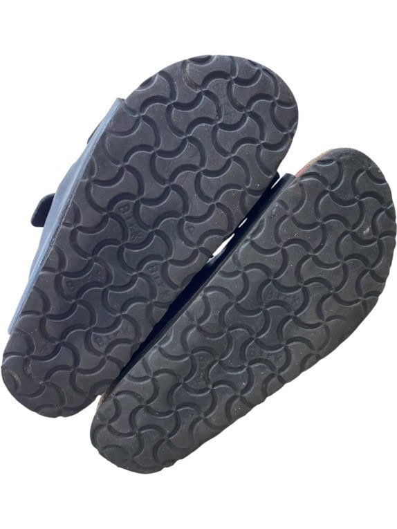 Birkenstock Arizona Black Leather Double Strap Sandals Unisex EU 36
