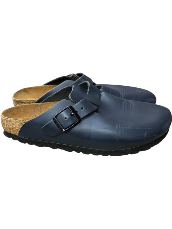 BIRKENSTOCK CLOG CLASSIC NAVY UNISEX PRE OWNED EU 36