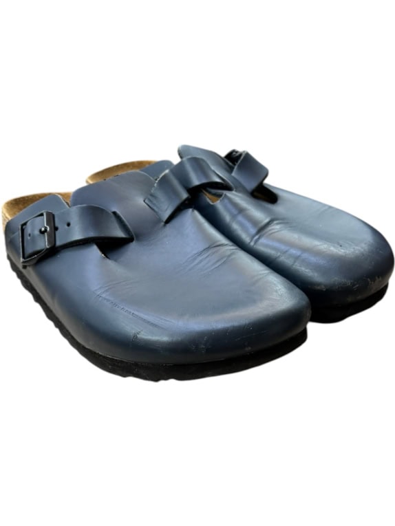 BIRKENSTOCK CLOG CLASSIC NAVY UNISEX PRE OWNED EU 36