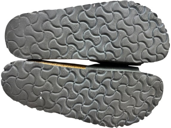 BIRKENSTOCK ΔΕΡΜΑΤΙΝΑ ΣΑΝΔΑΛΙΑ CLASSIC ΜΑΥΡΟ UNISEX PRE OWNED EU 37