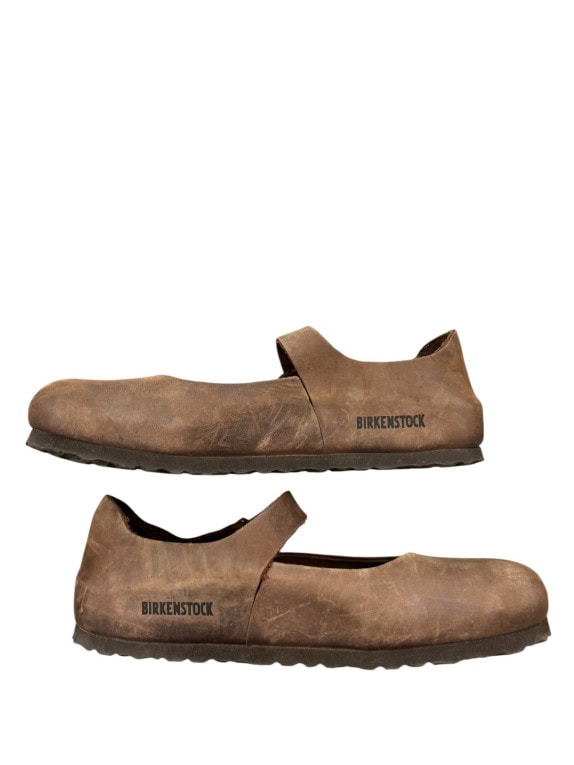 BIRKENSTOCK MARY JANE ΠΑΠΟΥΤΣΙΑ ΚΛΑΣΙΚΑ ΚΑΦΕ ΓΥΝΑΙΚΕΙΟ PRE OWNED EU 40