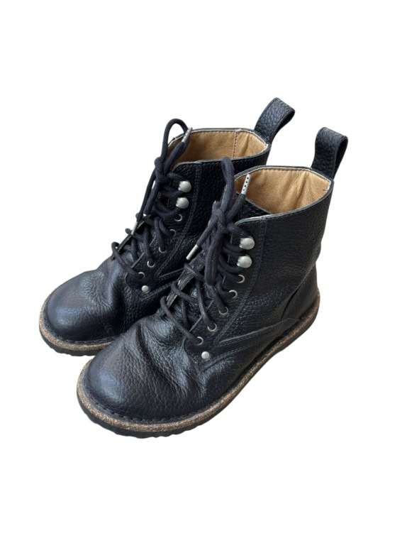 BIRKENSTOCK BOOTS CLASSIC BLACK UNISEX PRE OWNED EU 38