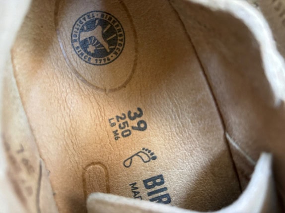 BIRKENSTOCK ΠΑΠΟΥΤΣΙΑ MINIMAL ΜΠΕΖ UNISEX PRE OWNED EU 39