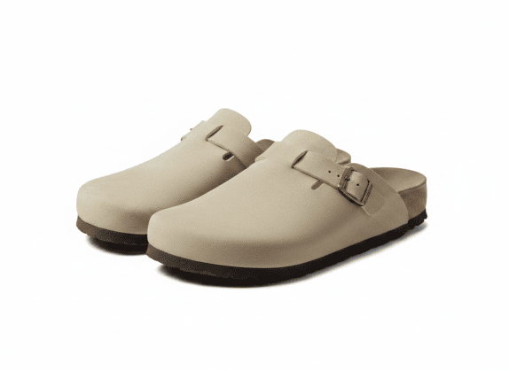 BIRKENSTOCK MULE CLASSIC ECRU MALE PRE OWNED EU 40