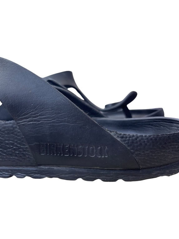 BIRKENSTOCK EVA Flip Flops Casual Logo Black Women’s EU 38