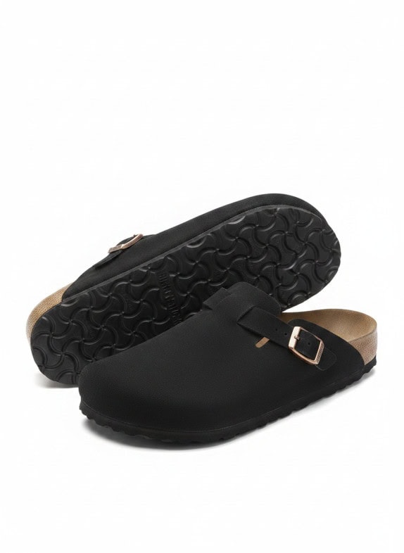 BIRKENSTOCK ΣΑΜΠΟ MINIMAL ΜΑΥΡΟ ΑΝΤΡΙΚΟ PRE OWNED 43