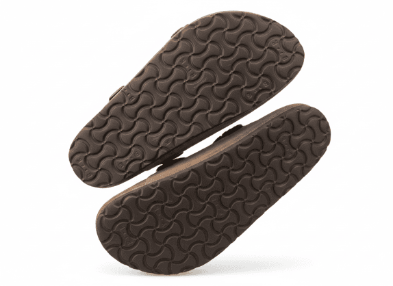 BIRKENSTOCK SANDAL CLASSIC BROWN MEN PRE OWNED EU 43