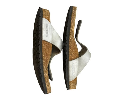 BIRKENSTOCK ΣΑΝΔΑΛΙΑ CLASSIC ΑΣΗΜΙ ΓΥΝΑΙΚΕΙΟ PRE OWNED