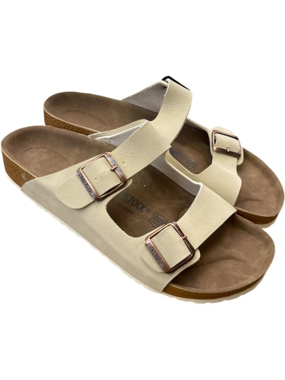 BIRKENSTOCK ΣΑΝΔΑΛΙΑ CLASSIC ΚΡΕΜ UNISEX PRE OWNED EU 42