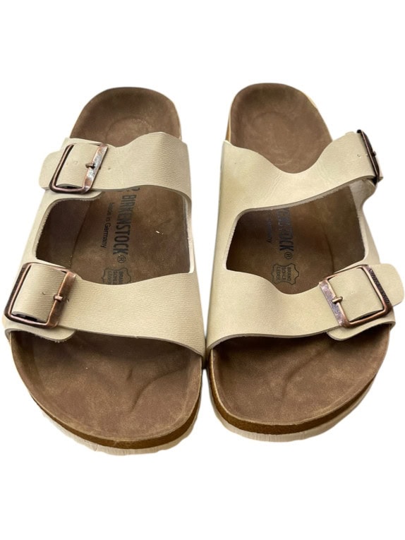 BIRKENSTOCK ΣΑΝΔΑΛΙΑ CLASSIC ΚΡΕΜ UNISEX PRE OWNED EU 42