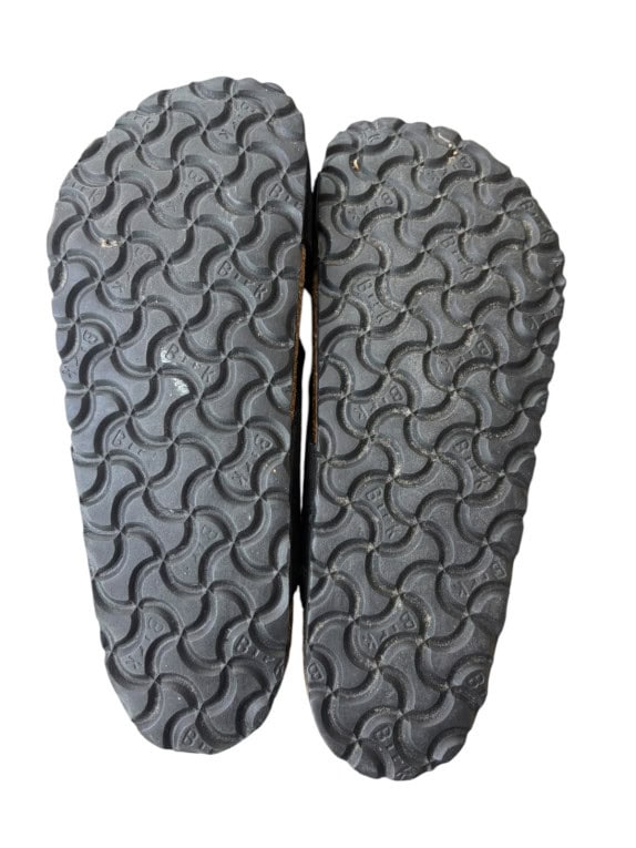 BIRKENSTOCK SANDALI CLASSIC NERO DONNA PRE OWNED EU 38
