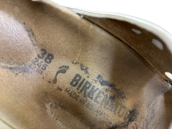 BIRKENSTOCK ΣΑΝΔΑΛΙΑ CLASSIC OFF WHITE UNISEX PRE OWNED