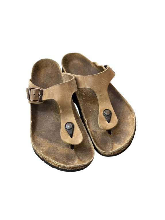 BIRKENSTOCK ΣΑΝΔΑΛΙΑ ΚΛΑΣΙΚΑ ΜΠΕΖ UNISEX PRE OWNED