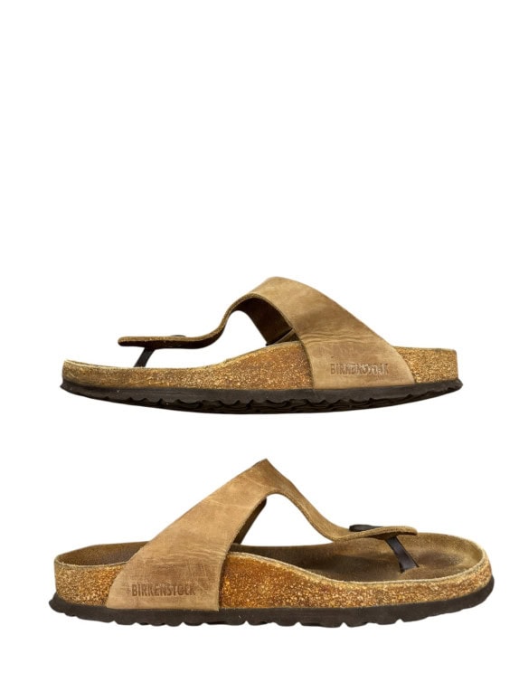 BIRKENSTOCK ΣΑΝΔΑΛΙΑ ΚΛΑΣΙΚΑ ΜΠΕΖ UNISEX PRE OWNED