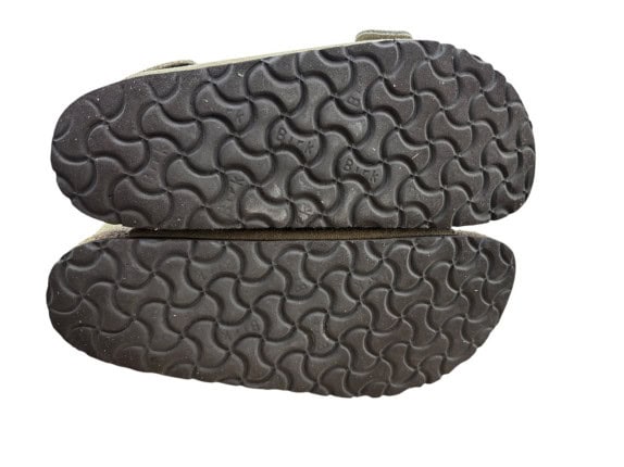 BIRKENSTOCK SANDALS CLASSIC BEIGE UNISEX PRE OWNED