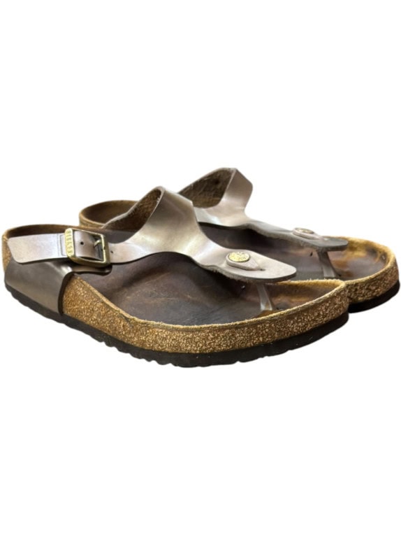 BIRKENSTOCK ΣΑΝΔΑΛΙΑ ΚΛΑΣΙΚΑ ΜΠΡΟΝΖΕ UNISEX PRE OWNED 36 RU