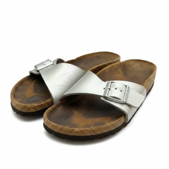 BIRKENSTOCK ΣΑΝΔΑΛΙΑ MINIMAL ΑΣΗΜΙ UNISEX PRE OWNED