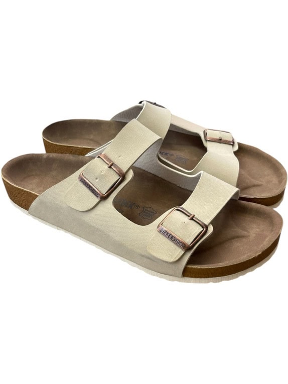 BIRKENSTOCK SANDALI MINIMAL CREMA UNISEX PRE OWNED EU 44