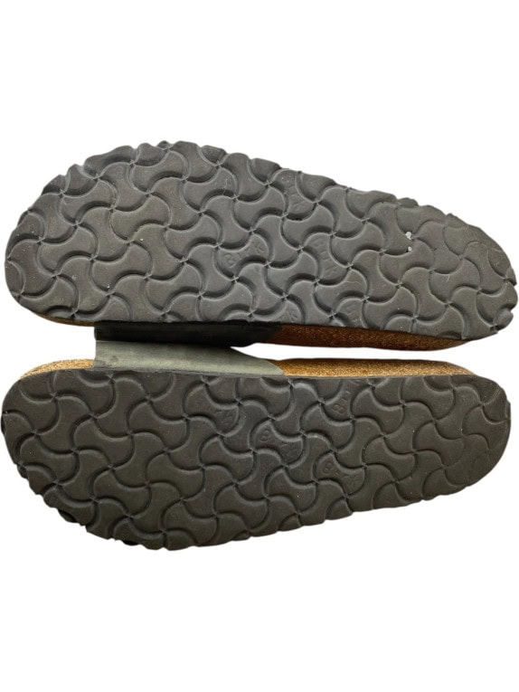 BIRKENSTOCK SANDALS MINIMAL OLIVE UNISEX PRE OWNED